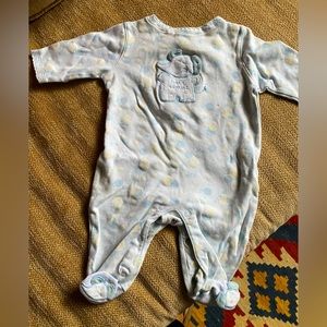 Absorba Petit Elephant footie pajama